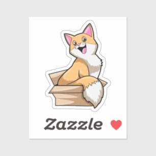 Adesivo Caixa de Gatos