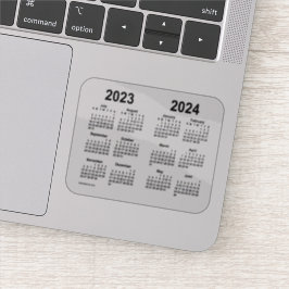 Adesivo Calendário do Ano Escolar 2023-2024 por Janz Trans