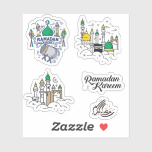 Adesivo Caligrafia árabe Ramadan Kareem