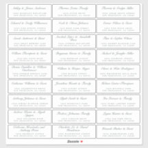 Caligrafia Endereço de Convidado ORDER 8" ou 14"!