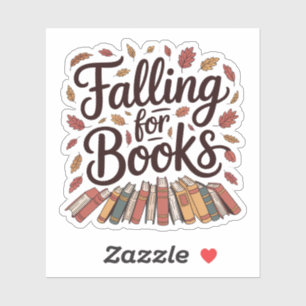 Adesivo Calling for Books - Leitura do outono de Cozy