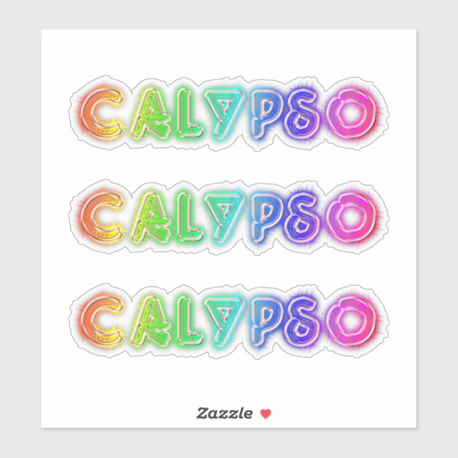 Adesivo Calypso decal (Folha)