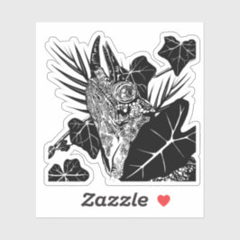 Adesivo Camaleão de Jackson