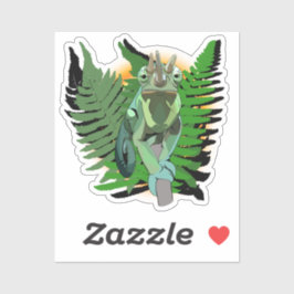 Adesivo Camaleão de Jackson