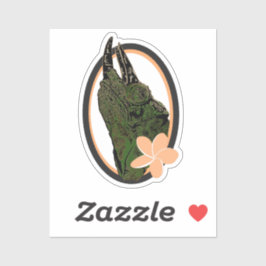 Adesivo Camaleão de Jackson