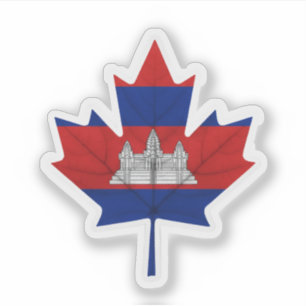 Adesivo Cambojano Canadense