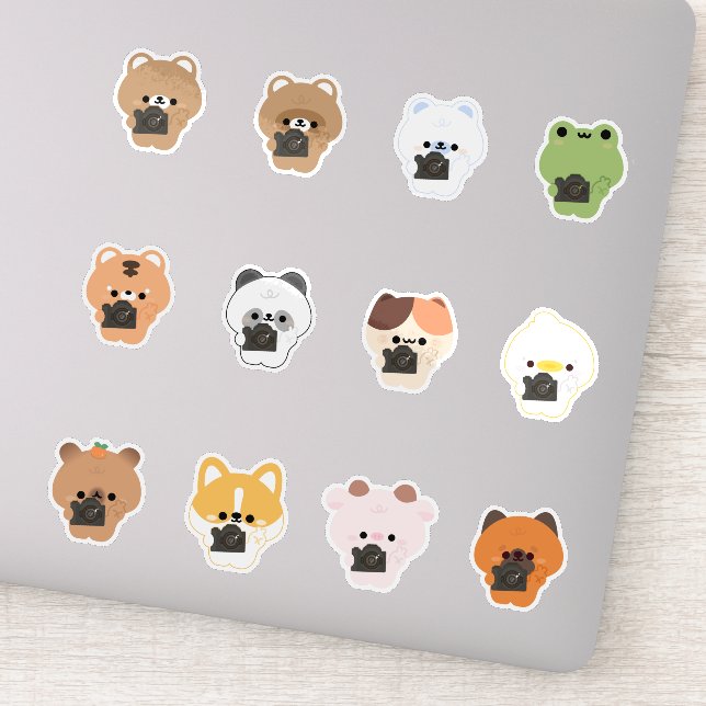 Adesivo Câmera Animais (Detalhe)