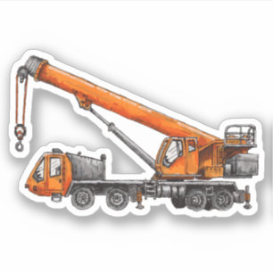 Adesivo Caminhão Crane