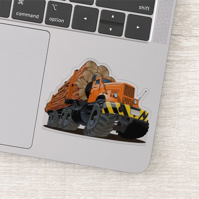 Adesivo Caminhão de animação (Detalhe)