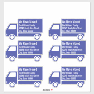 Adesivo Caminhão em Movimento Que Nós Mudamos