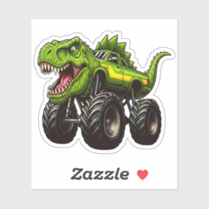 Adesivo Caminhão Monstro T-Rex