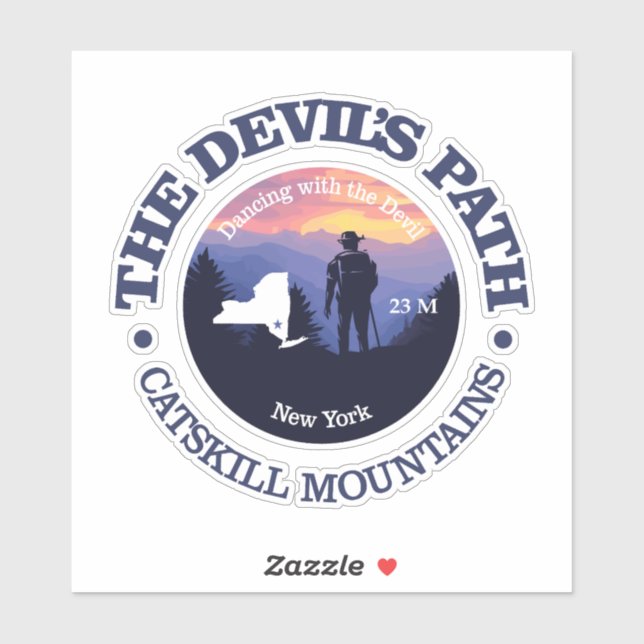 Adesivo Caminho dos Devils (rd2) (Folha)