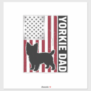 Adesivo Camisa de Cachorro com Gravação Vintage Patriótica
