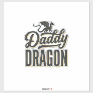 Adesivo Camisa de desenho de gravura vintage de Papai Drag