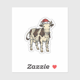 Adesivo Camisa de Fazenda de Natal com Gravura Vintage de
