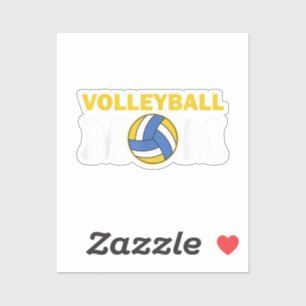 Adesivo Camisa de Mãe de Volei Feminino Dia de Jogo Divert