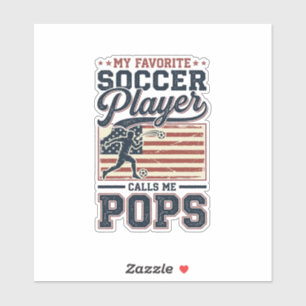 Adesivo Camisa engraçada de futebol com design de gravura 