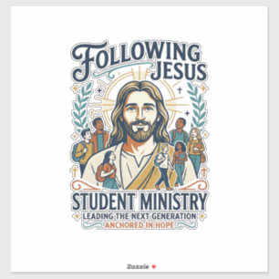 Adesivo Camisa Estilo Acampamento Juvenil Jesus Church Mer