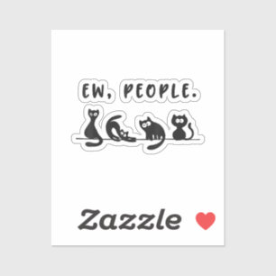 Adesivo Camisa-gato-preto, mulheres engraçadas, novo gato-