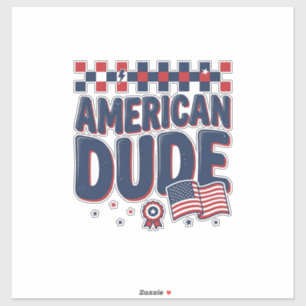 Adesivo Camisa Patriótica Vintage Americana Design_1