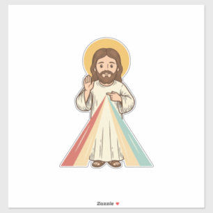Adesivo Camisa Vetorial de Bênção Religiosa Vintage Design