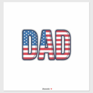 Adesivo Camisa Vetorial do Papai Patriota Design_1