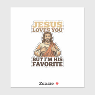 Adesivo Camiseta De Fé Vintage Engraçada Jesus Te Ama Desi