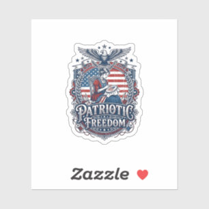 Adesivo Camiseta Gráfica Vetorial de Bordado Cruz Patriota