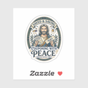 Adesivo Camiseta Jesus Cupom Brechó Frugal Fé Baseado Desi