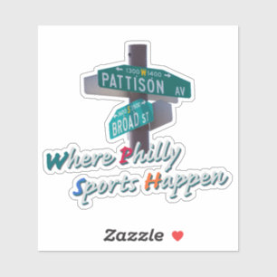 Adesivo Camiseta Philly Sports Happen Broad e Pattison
