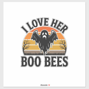 Adesivo Camiseta Vintage de Halloween com Piada de Abelha