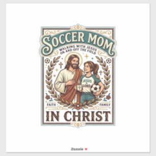 Adesivo Camiseta Vintage Jesus Volei Softbol Futebol Chr