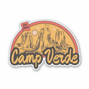 Adesivo Camp Verde, Arizona