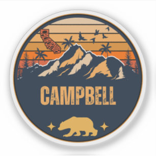 Adesivo Campbell, Califórnia