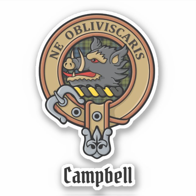 Adesivo Campbell Crest (Frente)