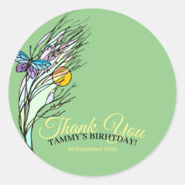 Adesivo Campos de Borboleta