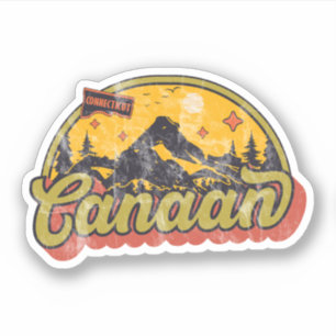 Adesivo Canaan, Connecticut