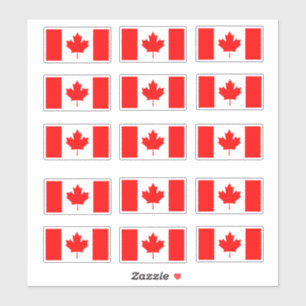 Adesivo Canadá - Canadian Flag Pack, canadá, canadense, fl