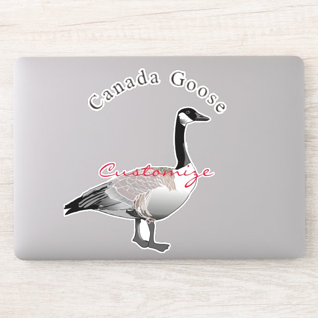 Adesivo Canadá Goose Gander Thunder_Cove (Computador)