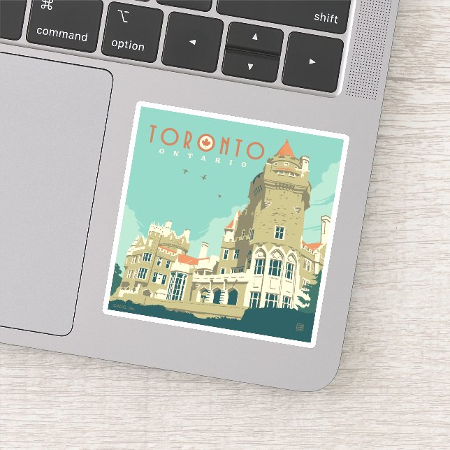 Adesivo Canadá | Toronto, Casa Loma (Detalhe)