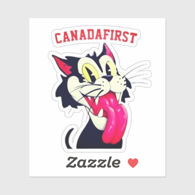 ADESIVO CANADAFIRST CAT  (Folha)