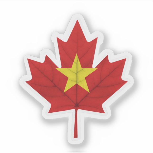 Adesivo Canadense Vietnamita (Frente)