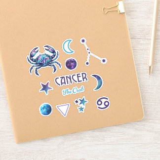 Adesivo Cancer Zodiac Sticker Collection