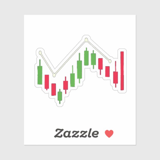 Adesivo Candlestick Clash Sticker VYBE CORE Japonês (Folha)