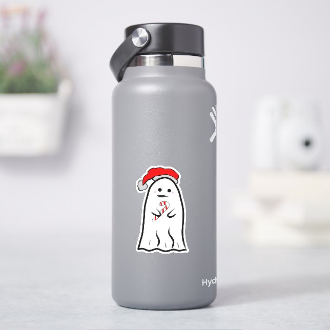 Adesivo Candy Cane Ghost (HidroFlask)