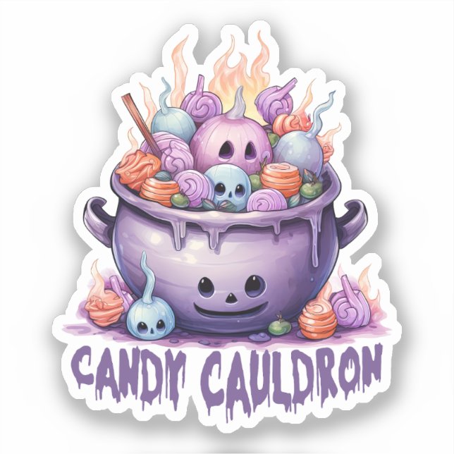 Adesivo Candy Cauldron (Frente)