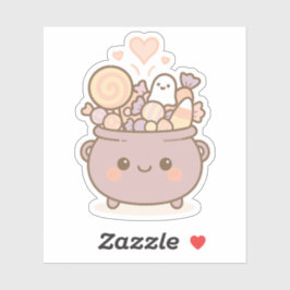 Adesivo Candy Cauldron com Sorriso Bonito