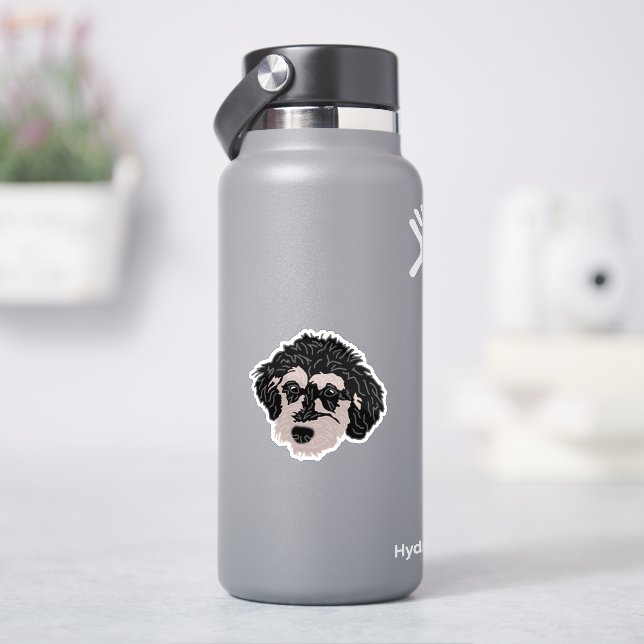 Adesivo Caneca de Mãe de Labradoodle (HidroFlask)