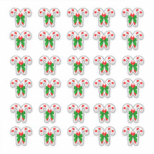 Canes de Natal 30 por folha