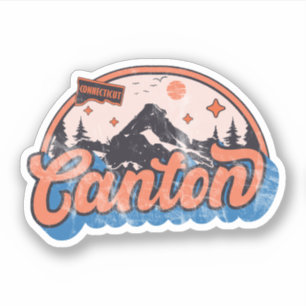 Adesivo Canton, Connecticut